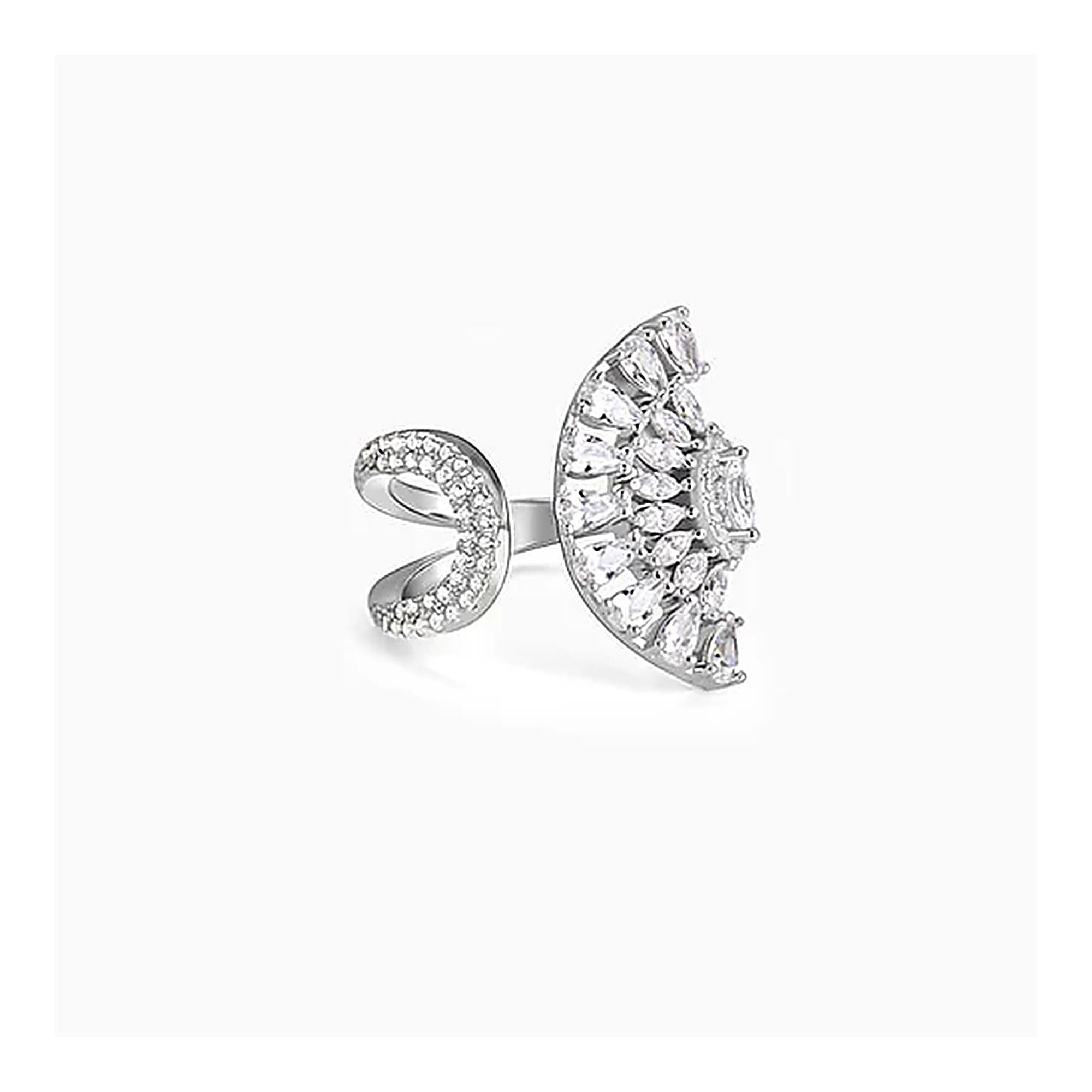 Silver Peacock Heritage Ring in 925 Sterling Silver | Adjustable Statement Ring | Traditional Indian Jewelry | Gift for Her