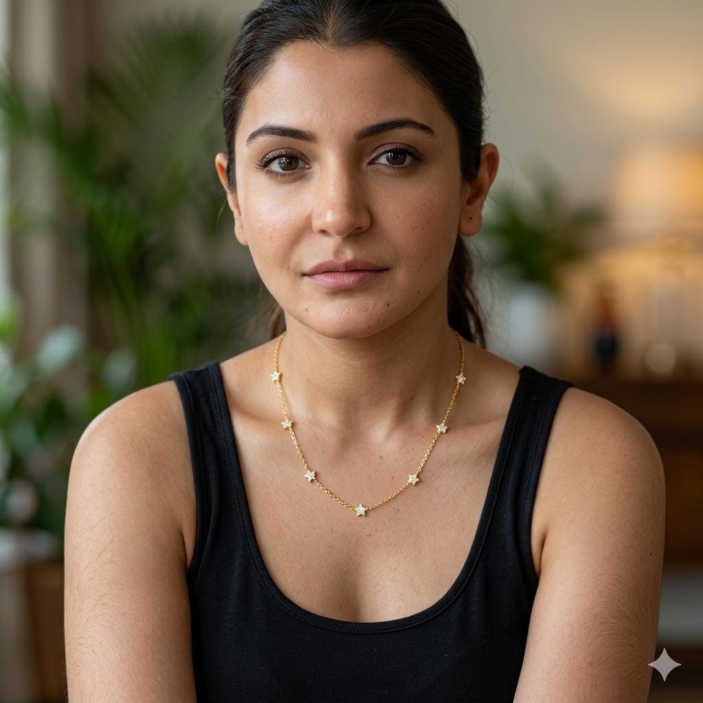 Gold Plated Sterling Silver Star Necklace, Zircon Constellation Chain (43.5cm + 6cm)